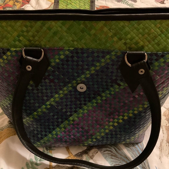 Basket weave tote bag - Picture 9 of 13